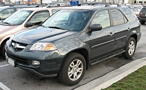 Шины на Acura MDX 2004