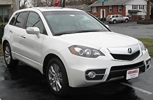 Шины на Acura RDX 2010