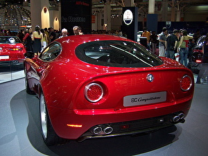 Шины на Alfa Romeo 8C 2007