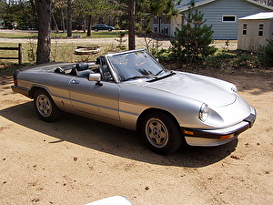 Шины на Alfa Romeo Spider 1984