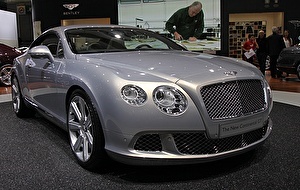 Шины на Bentley Continental 2010