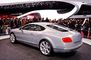 Шины на Bentley Continental 2011