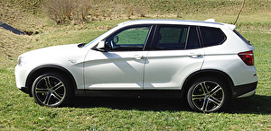 Шины на BMW X3 (F25) 2012