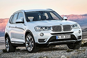 Шины на BMW X3 2016