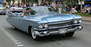 Шины на Cadillac Eldorado 1959