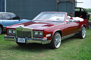 Шины на Cadillac Eldorado 1984