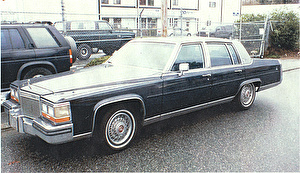 Шины на Cadillac Fleetwood 1987