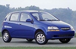 Шины на Chevrolet Aveo5 2006