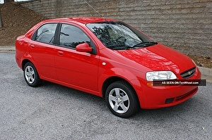 Шины на Chevrolet Aveo 2005