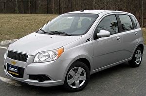 Шины на Chevrolet Aveo 2009