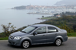 Шины на Chevrolet Aveo 2010