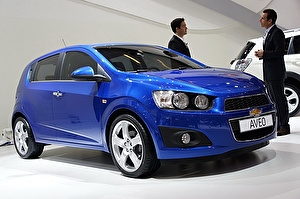 Шины на Chevrolet Aveo 2016