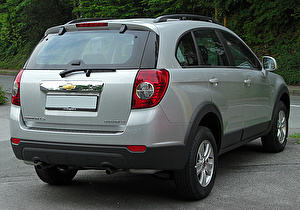 Шины на Chevrolet Captiva 2010