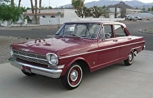 Шины на Chevrolet Chevy II 1962