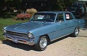 Шины на Chevrolet Chevy II 1966