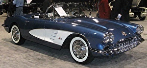 Шины на Chevrolet Corvette 1958