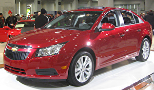 Шины на Chevrolet Cruze 2010