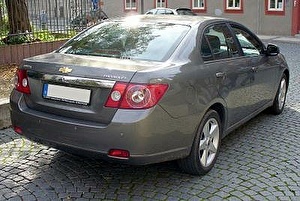 Шины на Chevrolet Epica 2014