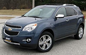 Шины на Chevrolet Equinox 2008