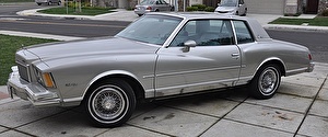 Шины на Chevrolet Monte Carlo 1978