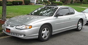 Шины на Chevrolet Monte Carlo 2005