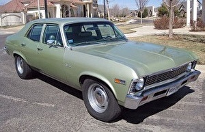 Шины на Chevrolet Nova 1968