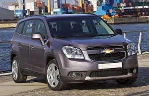 Шины на Chevrolet Orlando 2017