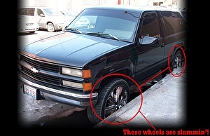 Шины на Chevrolet Tahoe 1994