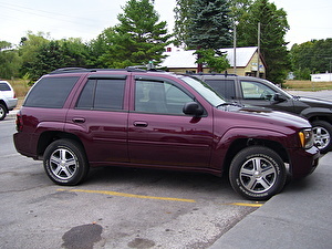 Шины на Chevrolet TrailBlazer 2007