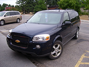 Шины на Chevrolet Uplander 2005