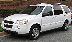 Шины на Chevrolet Uplander 2006