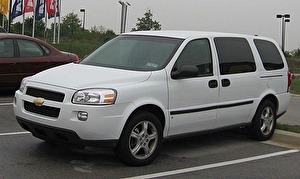 Шины на Chevrolet Uplander 2007