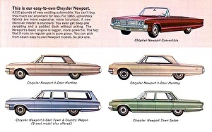 Шины на Chrysler Newport 1965