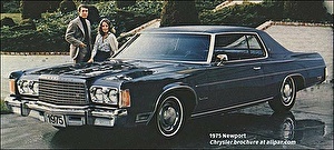 Шины на Chrysler Newport 1975