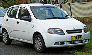 Шины на Daewoo Kalos 2006