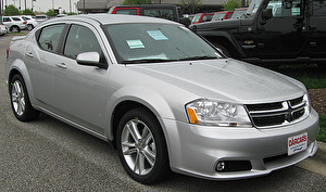 Шины на Dodge Avenger 2011