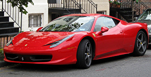 Шины на Ferrari 458 Italia 2011