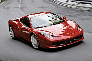 Шины на Ferrari 458 Italia 2014