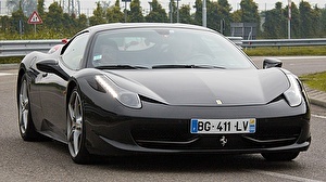 Шины на Ferrari 458 Italia 2015