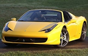 Шины на Ferrari 458 Spider 2011