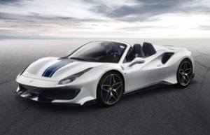 Шины на Ferrari 488 Pista Spider 2018