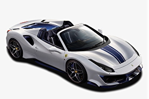 Шины на Ferrari 488 Pista Spider 2021