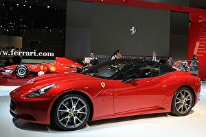 Шины на Ferrari California 2012