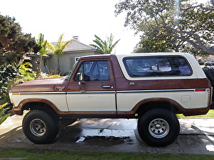 Шины на Ford Bronco I 1978