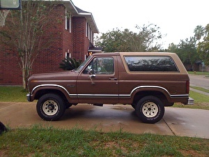 Шины на Ford Bronco I 1984