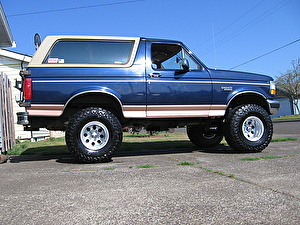 Шины на Ford Bronco I 1995