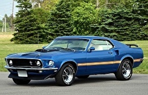 Шины на Ford Mustang Mach 1 1969