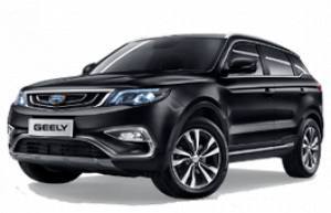 Шины на Geely Atlas 2018