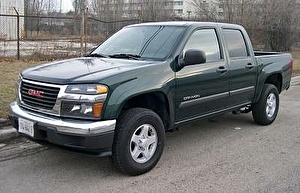 Шины на GMC Canyon 2004