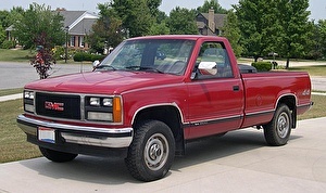 Шины на GMC Sierra 1500 1990